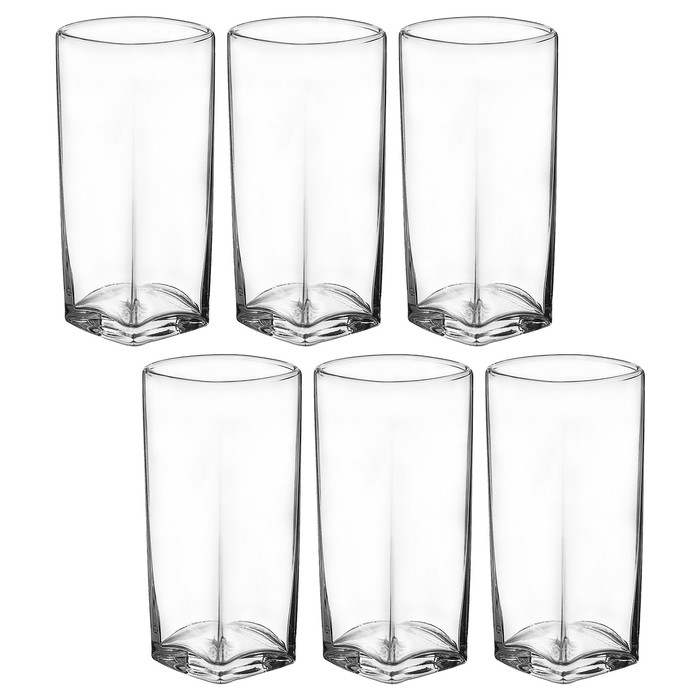 Набор стаканов для коктейля 300 мл, 6 шт