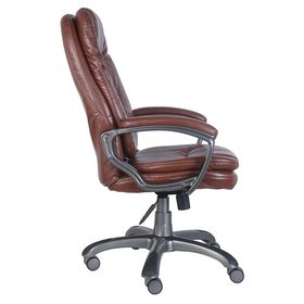 Кресло руководителя CH-868AXSN, коричневый искусственная кожа от Сима-ленд