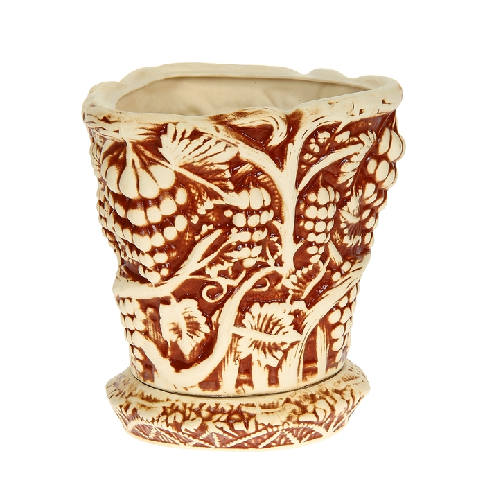 Фигурное кашпо "Виноград" 13 л