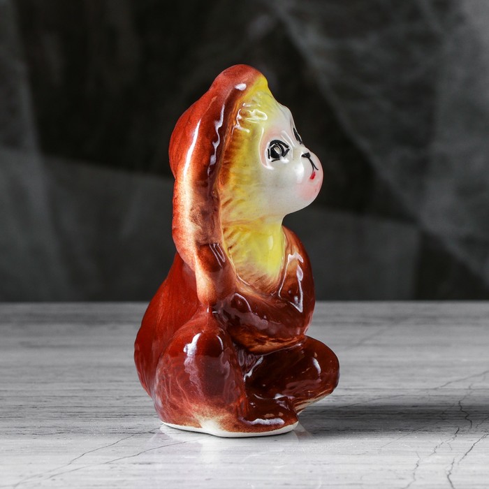 Сувенир "Обезьянка Пеппи" глянец, микс