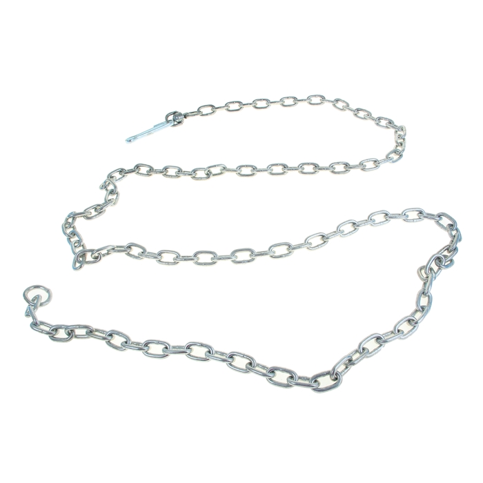 Цепь для привязи собак, 3 м, калибр 6 х 27 мм, белая