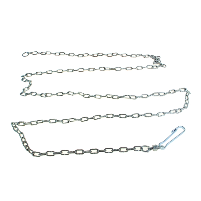 Цепь для привязи собак, 3 м, калибр 3,4 х 17 мм, белая