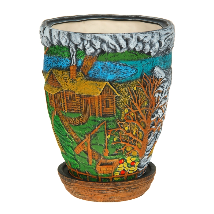 Кашпо "Времена года" 22 л