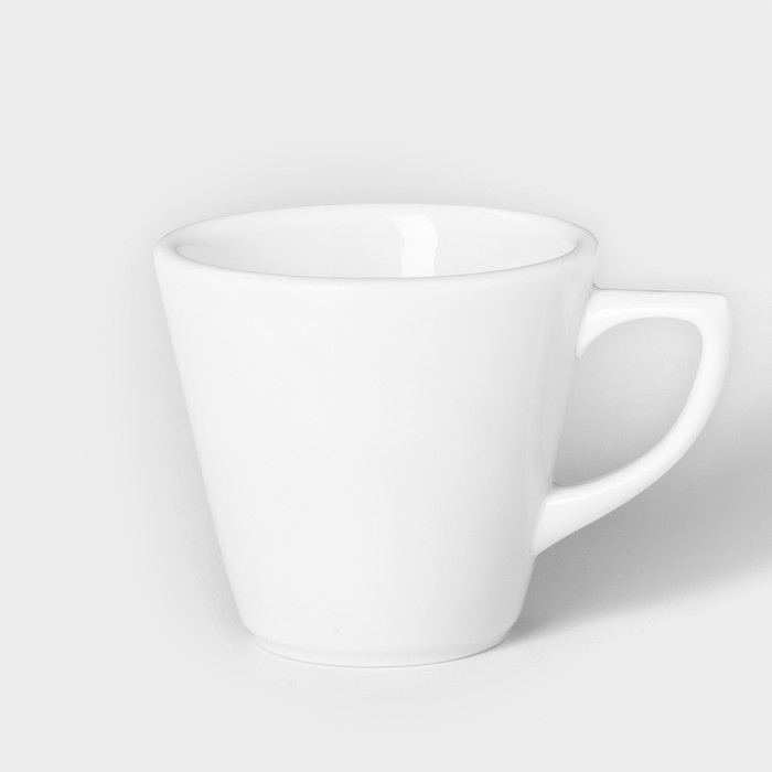 Чашка кофейная фарфоровая «Мокко», 75 мл чашка фарфоровая кофейная dots nube 210 мл