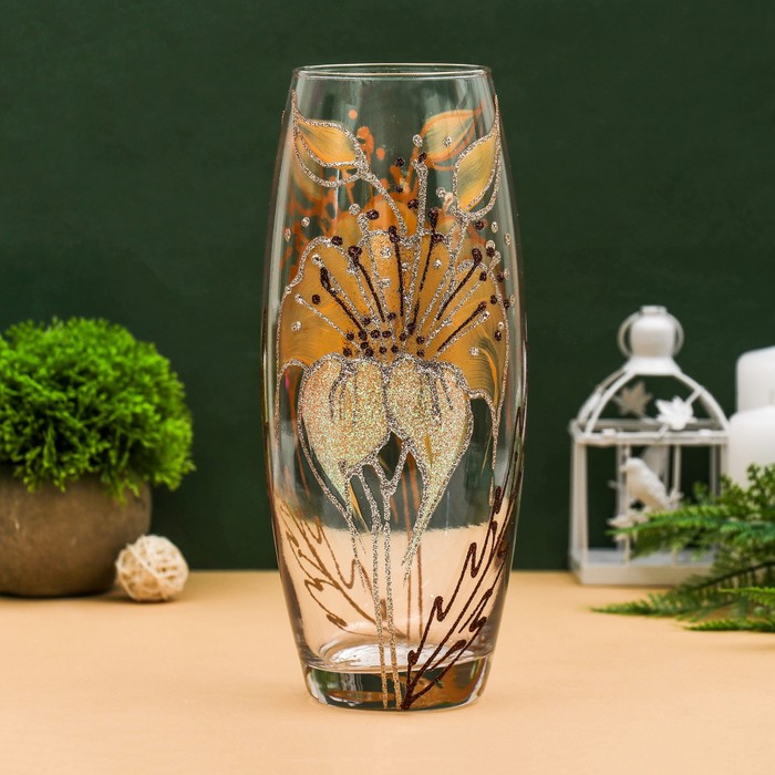 Ваза "Осенний цвет" овал