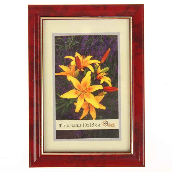 Фоторамка "Наедине" вишня 10х15 см