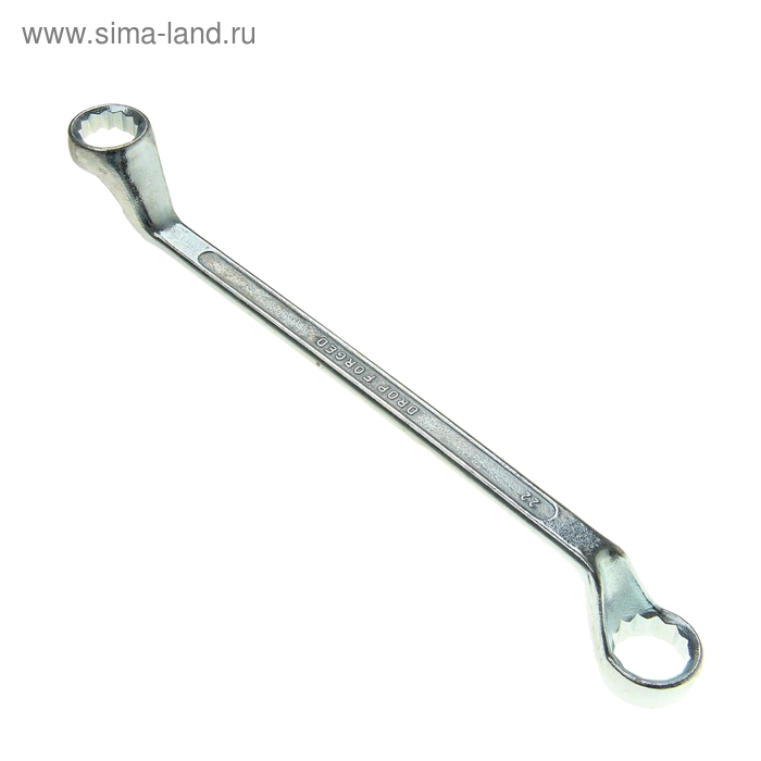Ключ накидной коленчатый TUNDRA, хромированный, 19 х 22 мм