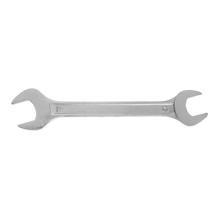 Ключ гаечный, рожковый TUNDRA basic, хромированный, 17х19 мм