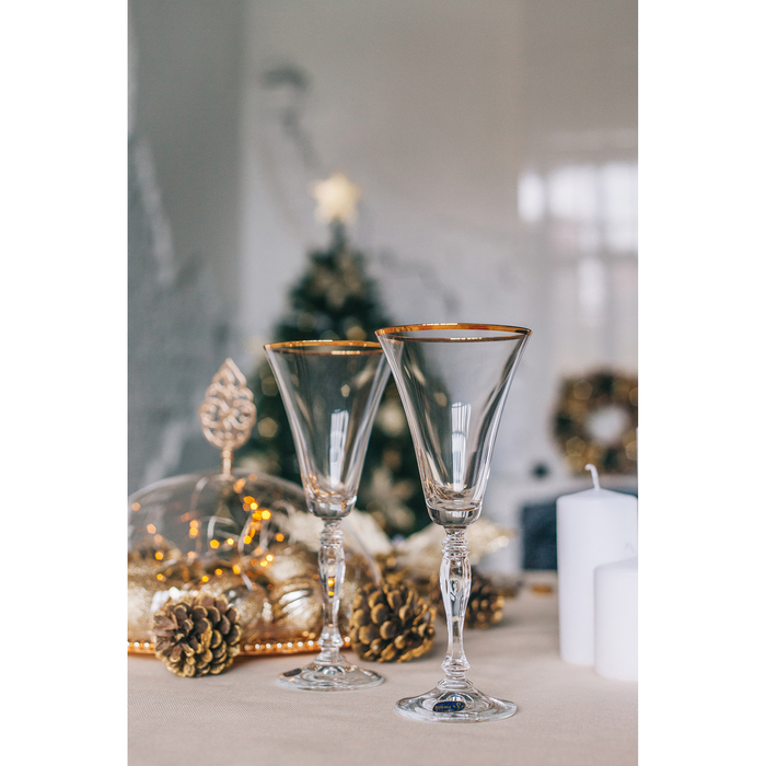 Набор бокалов для вина 230 мл "Виктория", 6 шт