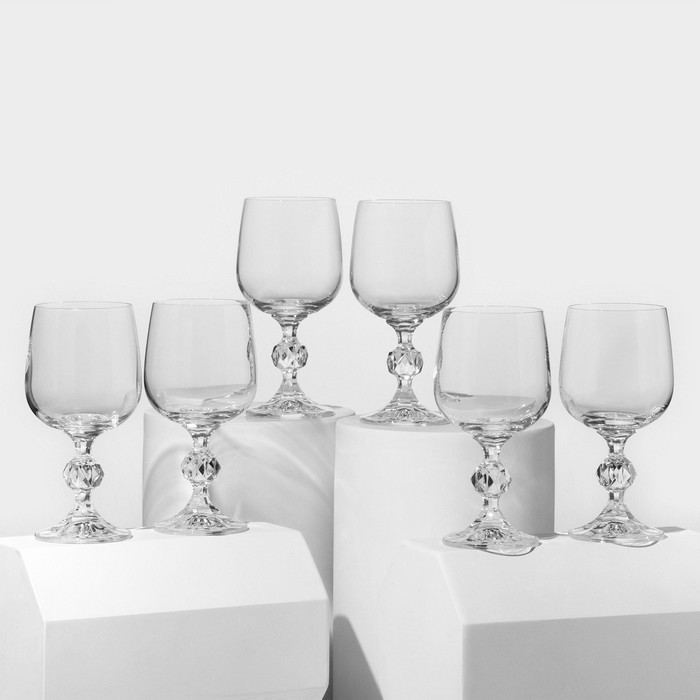Набор бокалов для вина «Клаудия», 230 мл, 6 шт набор бокалов для вина клаудия 230 мл 6 шт