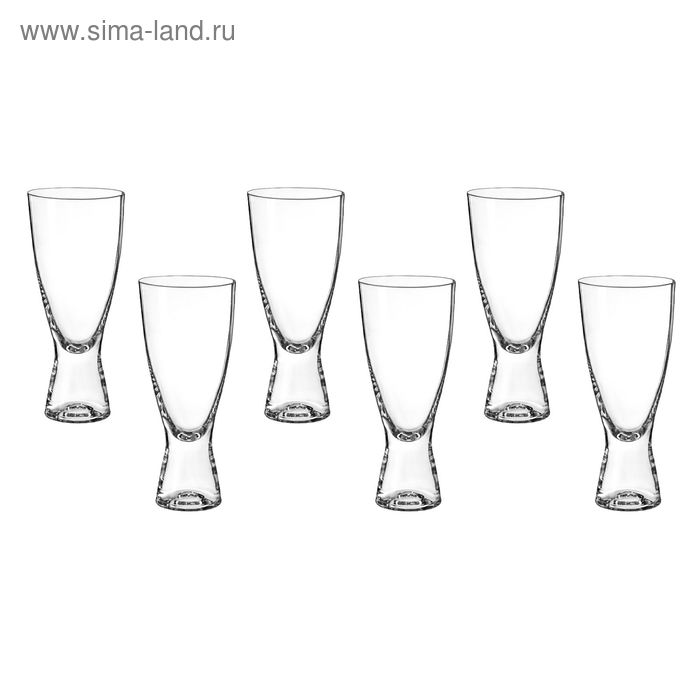 Набор бокалов для пива «Самба», 350 мл, 6 шт.