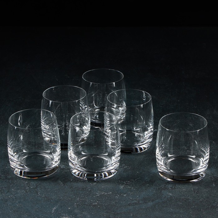 Набор стаканов для виски «Идеал», 290 мл, 6 шт набор стаканов для виски crystalex идеал 6 шт