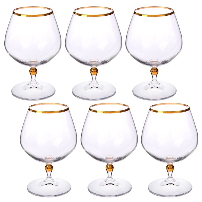 Набор бокалов для бренди 400 мл "Кармен", 6 шт