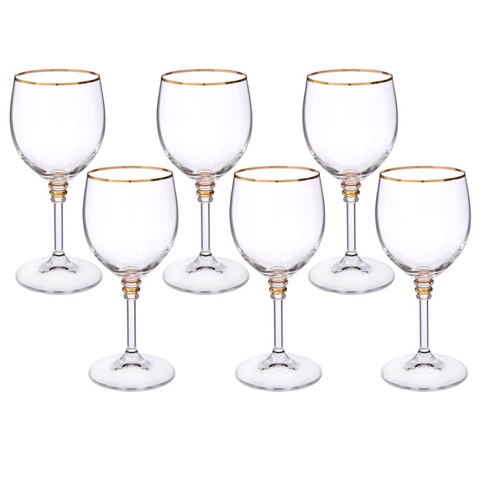 Набор бокалов для вина 240 мл "Оливия", 6 шт