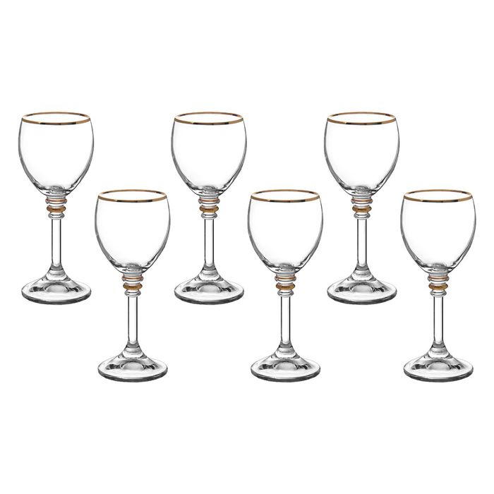 Набор рюмок 60 мл "Оливия", 6 шт