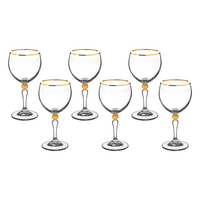 Набор бокалов для вина 240 мл 6 шт "Кармен"