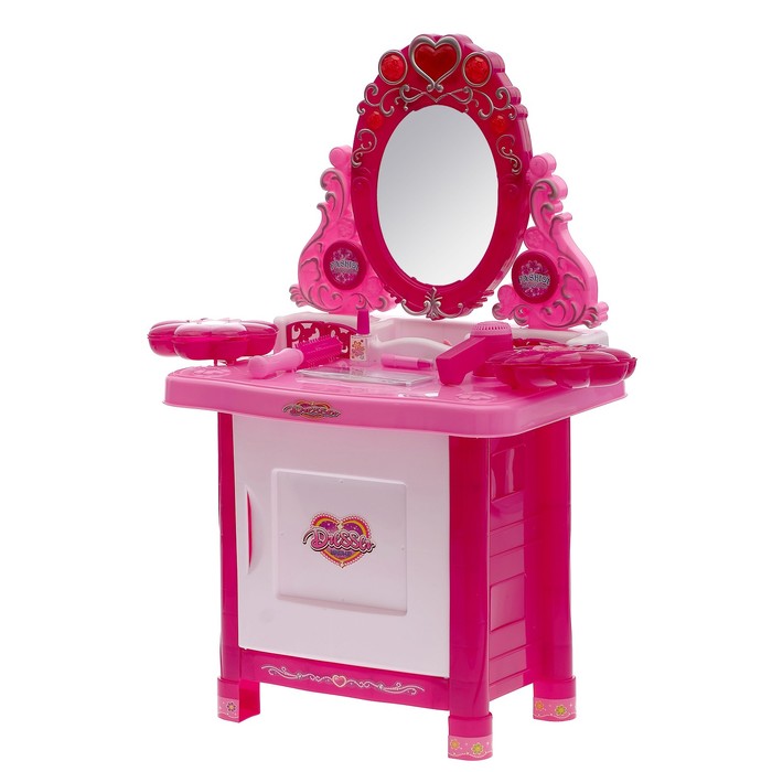 Набор игровой "Маленькая очаровашка", высота 75 см, с феном и аксессуарами, свет, звук, работает от батареек