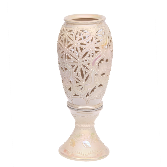 Ваза напольная "Эрика" невеста, резная