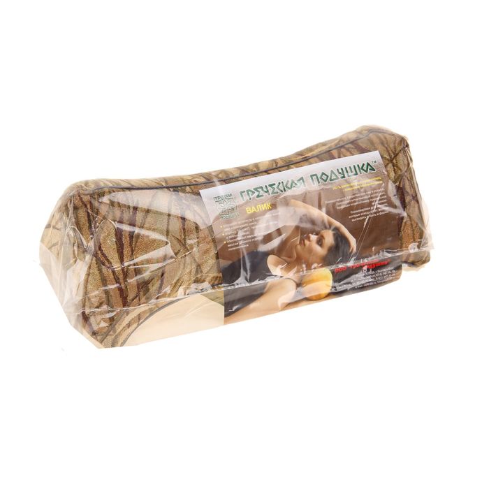 Валик "Песочные часы", цвет МИКС, размер 17х38 см, лузга гречихи, гобелен