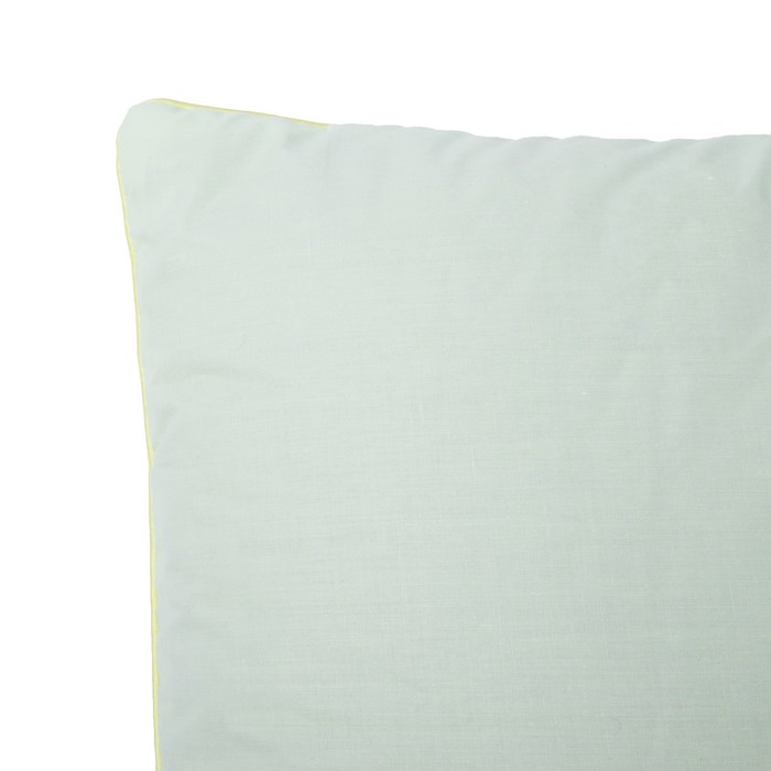 Подушка "Греческая" с волокном бамбука, размер 50х70 см, лузга гречихи, тик