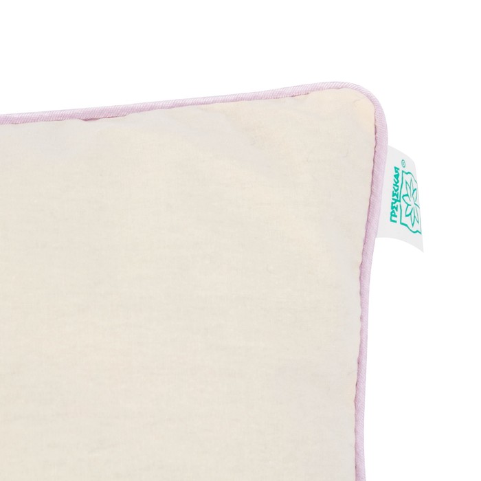 Подушка "Греческая" БИО М3, размер 40х40 см, лузга гречихи, тик