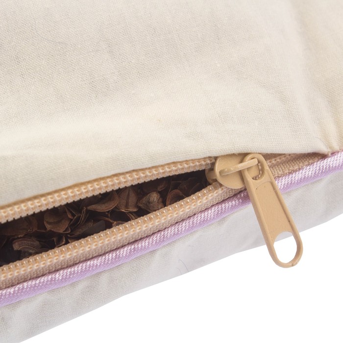 Подушка "Греческая" БИО М3, размер 40х40 см, лузга гречихи, тик