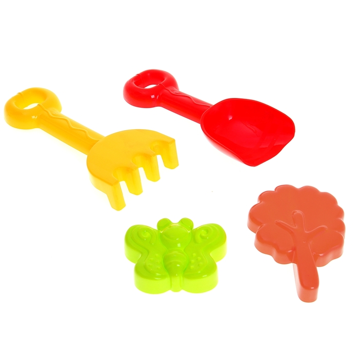 Песочный набор "Пляжный", 4 предмета