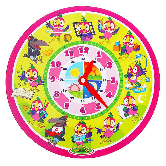 Часы "Попугай Кеша"