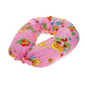 Подушка АДАМАС ОБЛАКО для беременных, размер 35х190 см, холлофайбер, чехол МИКС от Сима-ленд