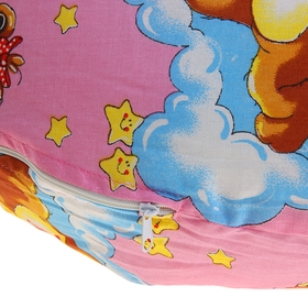 Подушка АДАМАС ОБЛАКО для беременных, размер 30х170 см, холлофайбер, чехол МИКС от Сима-ленд