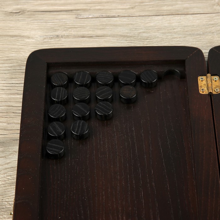 Нарды "Крокодил" малые, ясень