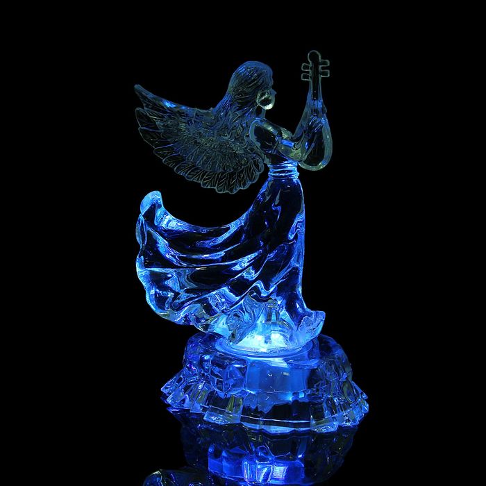 Сувенир "Ангел на ветру" световой МИКС