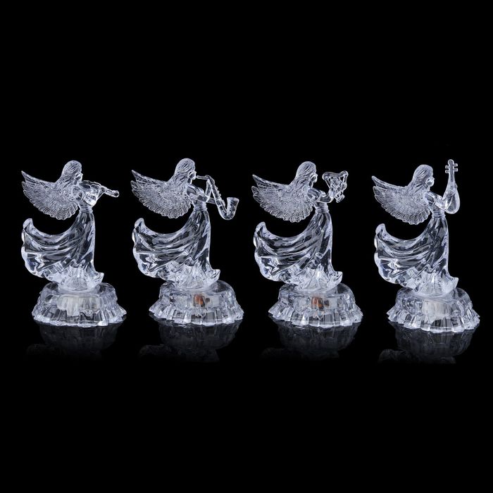 Сувенир "Ангел на ветру" световой МИКС