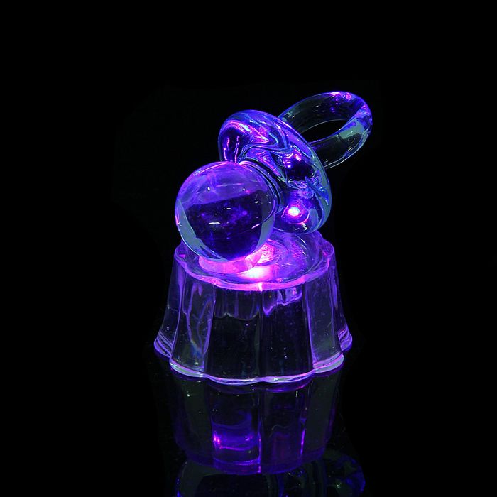 Сувенир "Соска для малыша" световой МИКС