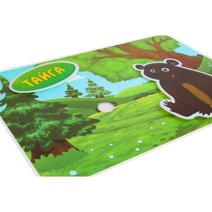 Игра-конструктор на липучках "География"