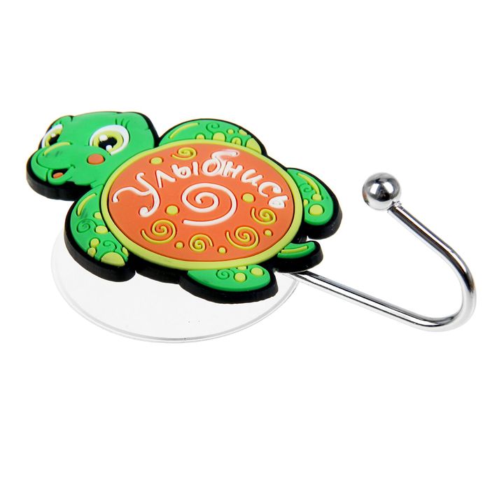 Крючок на присоске "Улыбнись"