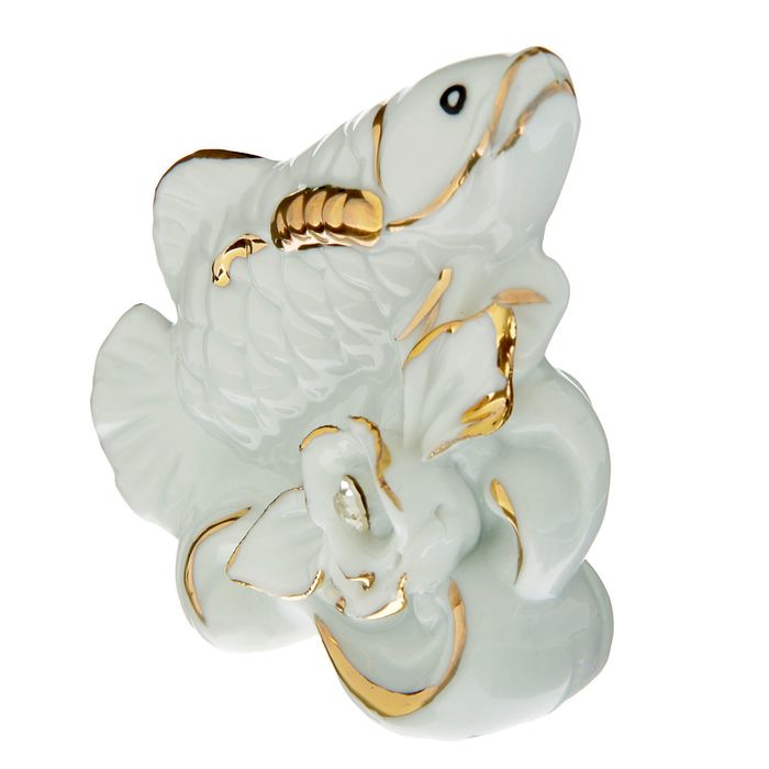 Сувенир-нэцкэ "Рыба Арована со стразой"