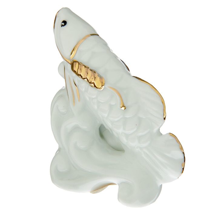 Сувенир-нэцкэ "Рыба Арована со стразой"