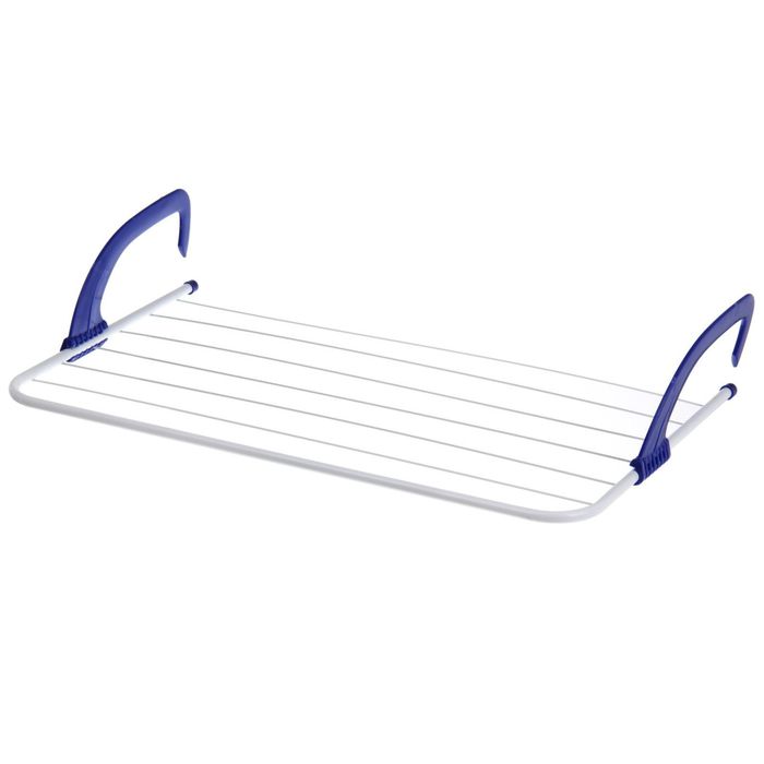 Сушилка для белья навесная 67х39 см, цвет МИКС