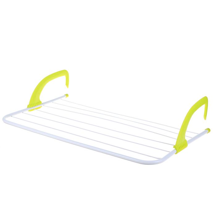 Сушилка для белья навесная 67х39 см, цвет МИКС