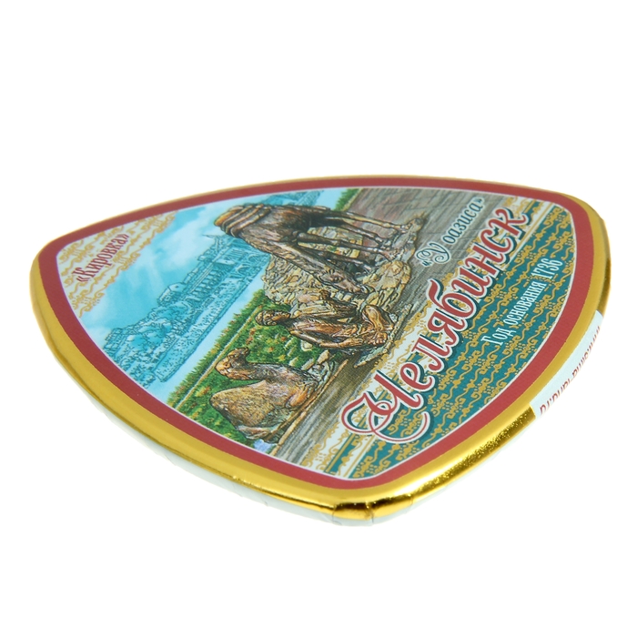 Магнит закатной треугольный "Челябинск"