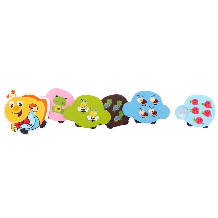 Головоломка на липучках "Весёлый счёт", 6 элементов