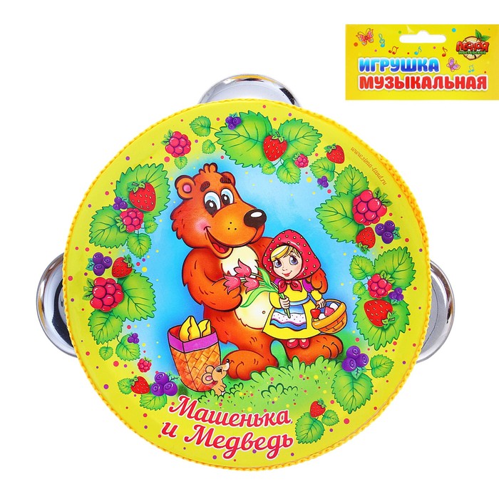 Бубен "Машенька и медведь"
