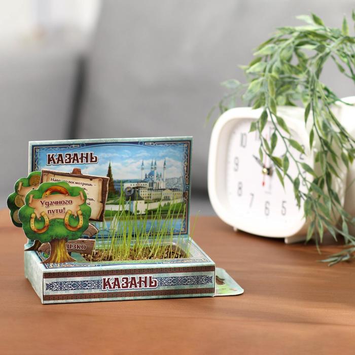 

Растущая травка в открытке «Казань»