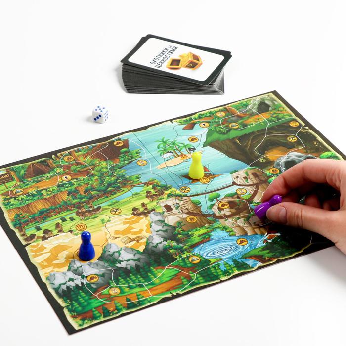 Настольная игра по поиску сокровищ "Охотники за ценностями"