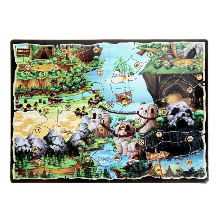Настольная игра по поиску сокровищ "Охотники за ценностями"