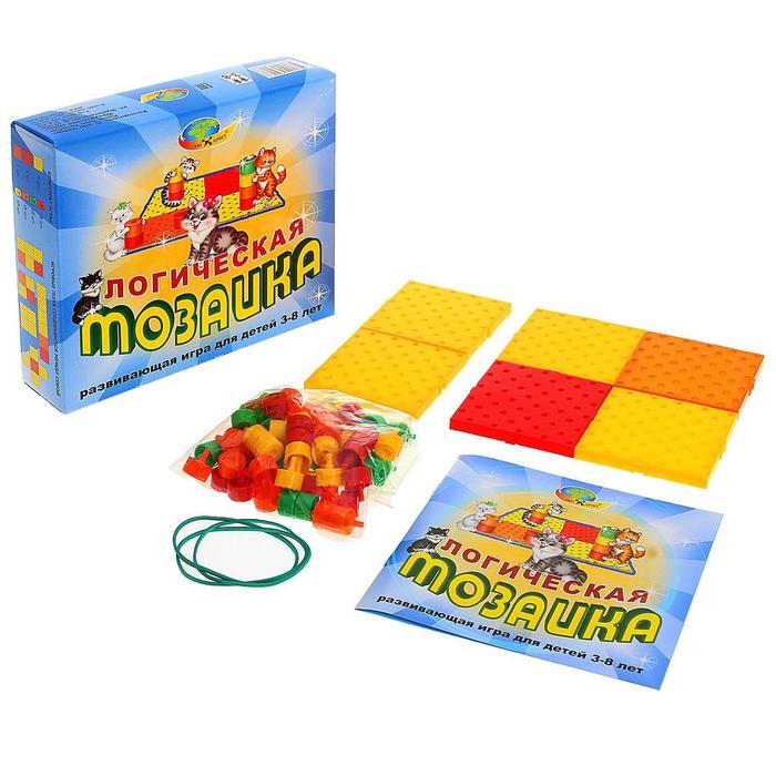 Интеллектуальные игры  Сима-Ленд Развивающая игра «Логическая мозаика»