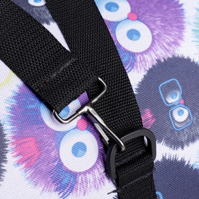 Сумка-переноска, полукруглая, большая, 49х30х35, микс цветов