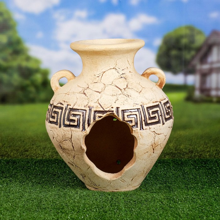 Садовая фигура "Ариадна" амфора, шамот