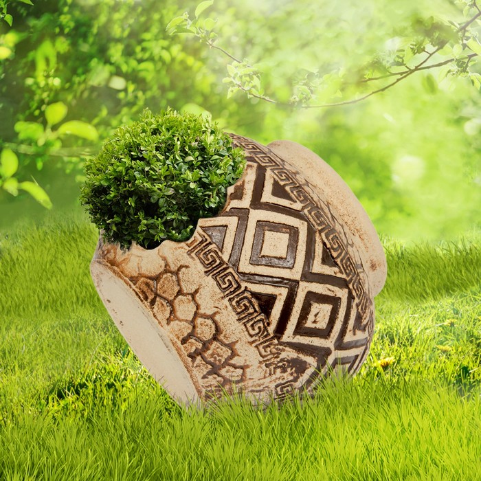 Садовая фигура "Мора" амфора, шамот